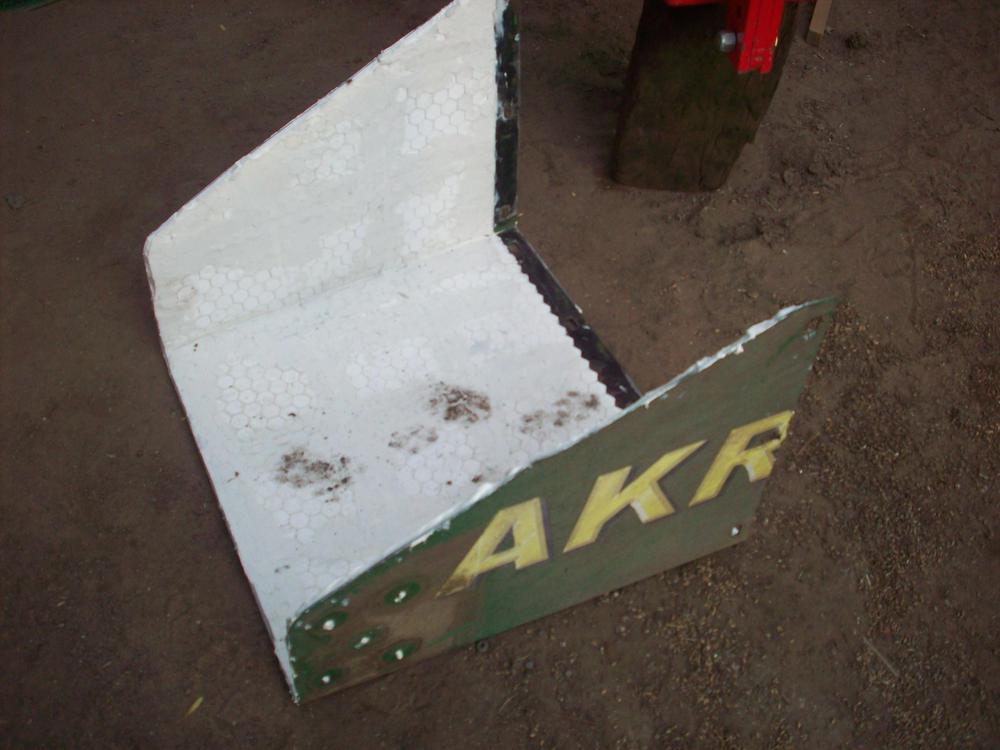 bandeja descarga tolva autodescargable